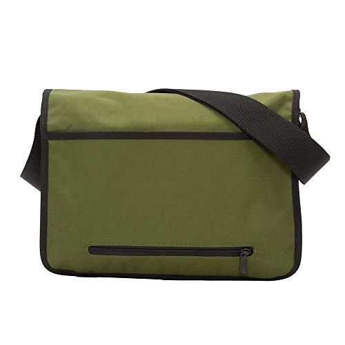 Manhattan Portage Europa Bag (Md) Olive With Adjustable Strap Water Resistant Zippered Compartment 1000D Cordura For Work College Travel School #TOP3