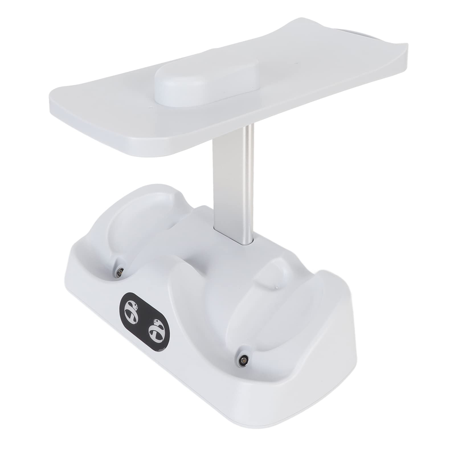 Supporto per Stazione di Ricarica per Controller PS VR2 Sense, Stazione di Ricarica Verticale con Supporto per Cuffie VR e Indicatori LED per Controller PS5
