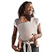 Moby Baby Wrap Carrier Element for Newborns to Toddlers (8-33lbs), Infant Sling Carrier, Ultra Lightweight & Hands Free Design, Adjustable for All Body Types (Taupe)