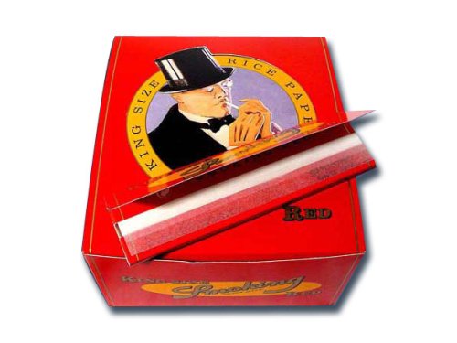 10 x Smoking Red King Size Cigarette Paper Smoking Paper