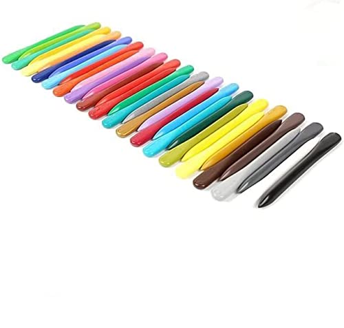 FAFOUR 36 Colors Organic Paint Drawing Set for Kids, Painting Oil Pastel Triangle Colored Crayons, Washable Erasable Triangular Crayons, No Dirty Hand Sketch Crayons Oil Pastels for Kids