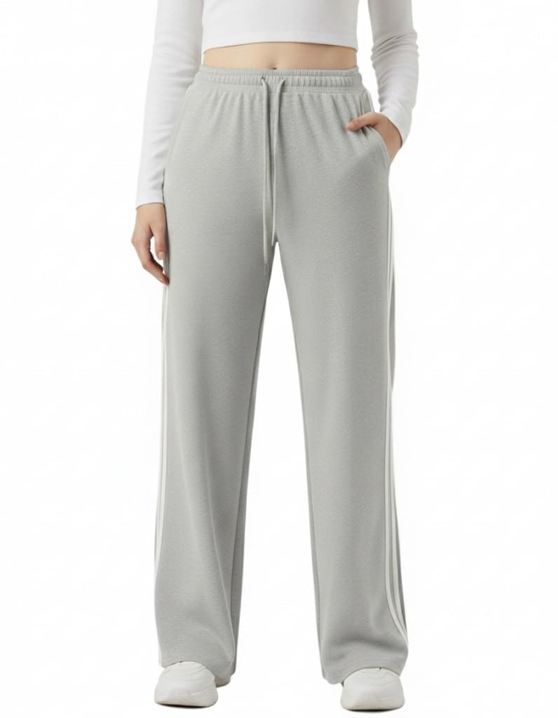 Women Joggers – High Waist Cotton Track Pants with Pockets | Gym Jogger Pants for Women | Casual Travel Lounge Wear