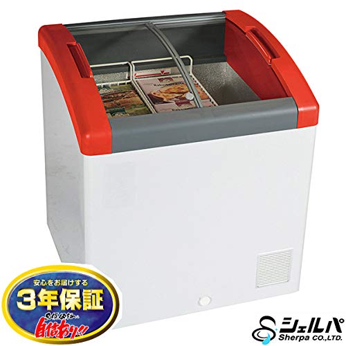 Amazon | 冷凍ショーケース 113L シェルパ Focus73 3年保証