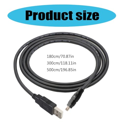 Cable USB a Firewire IEEE 1394 de 4 pines macho para transferencia de datos de cámaras 5