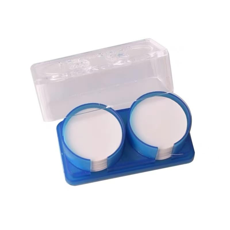 Filtro microporoso de laboratorio GF 80 círculos, celulosa de vidrio hidrofílica | Filtración de laboratorio eficiente con celulosa de vidrio hidrófila, 80 círculos, múltiples tamaños de poro.(GF25mmx1.6um)