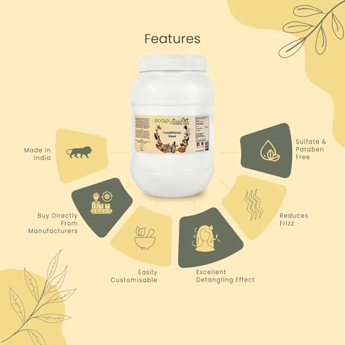 Image of Soapy Twist Premium Sulfate Free & Silicone Free Conditioner Base (750g)