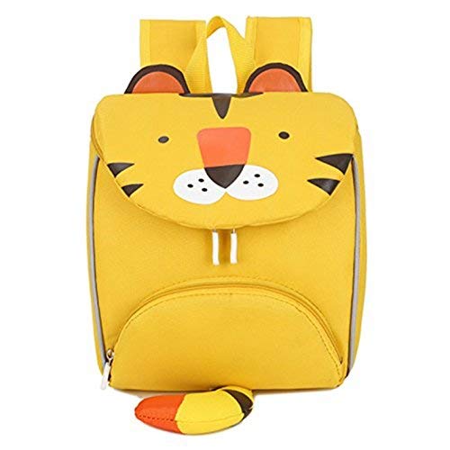 Cartoon Children's Backpacks (tiger yellow)