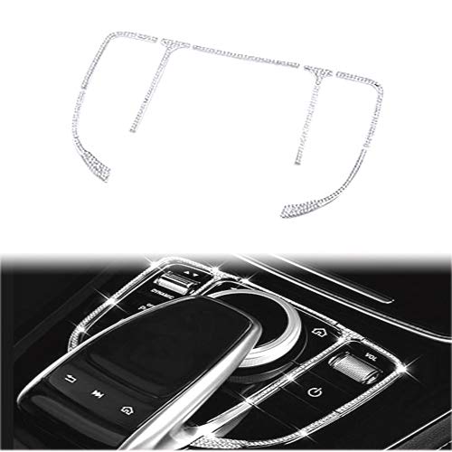 PGONE Multimedia Center Console Control Buttons Cover Trim