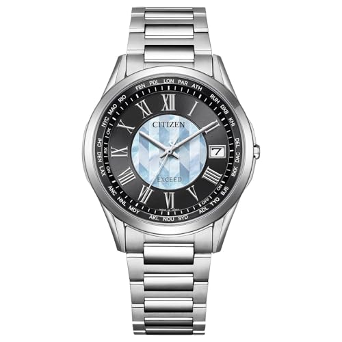 [CITIZEN] �r���v EXCEED (�d�g���v/���^/�h��) CB1110-70W �u�����̖�v���胂�f�� �`�^�� �y�� �����L �����d�G�R�E�h���C�u �����Y �A�i���O �r�W�l�X �V���v�� �b�j �h���X�E�H�b�` �V���o�[ �u���b�N �� �� �d�g�\�[��