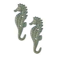 Accent Plus Seahorse Wall Hook (Set of 2)