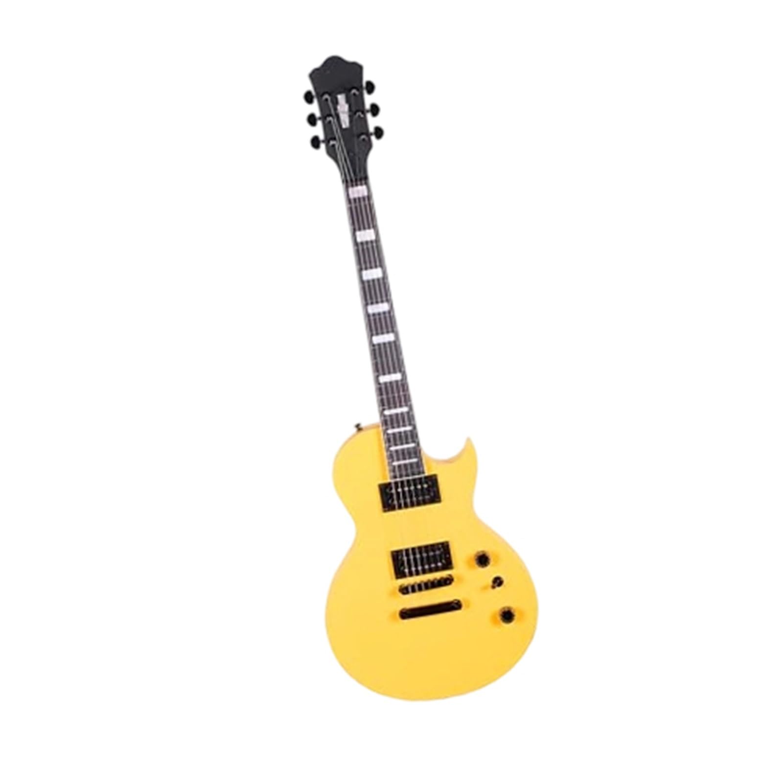 Guitare Électrique 6 Cordes Robuste Avec Chevalet Fixe Et Deux Micros Guitare Électrique Débutants