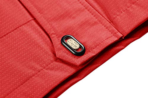 TACVASEN lichte, waterdichte outdoorjas voor heren met afneembare capuchon - Image 8