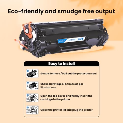 Image of EVM Compatible Toner Cartridge for HP LaserJet P1560 /P1566 /P1600 /P1606dn /M1536dnf MFP - 2100 Pages | High Density | 1 Year Warranty