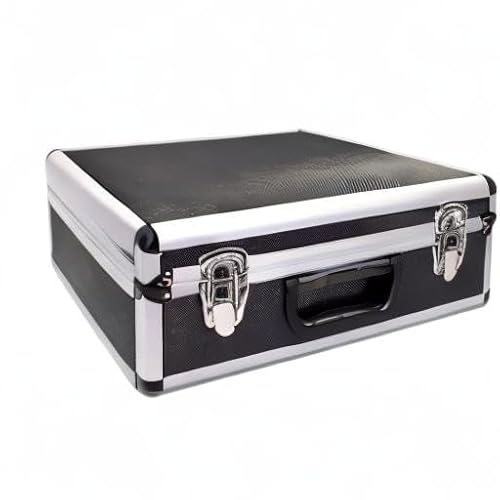 PeakTech Universalkoffer P 7305 – abschließbarer Universal-Transportkoffer mit Würfelschaumstoff – tragbarer Fotokoffer – robuster Koffer mit Schutz vor Regen und Staub – Groß (405 x 330 x 150 mm)