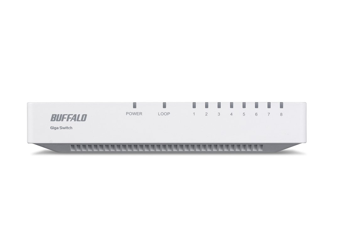 BUFFALO Giga対応 プラスチック筐体 AC電源 5ポート ホワイト スイッチングハブ LSW4-GT-5EP/WHD w17b8b5 Amazon | BUFFALO Giga対応 プラスチック筐体 AC電源 5ポート ホワイト