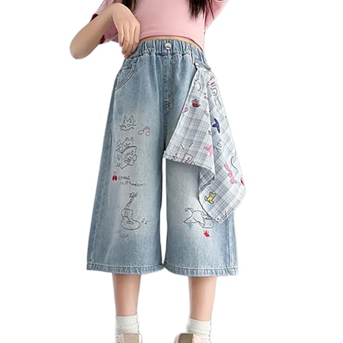 Short jean pour fille ample décontracté tendance été