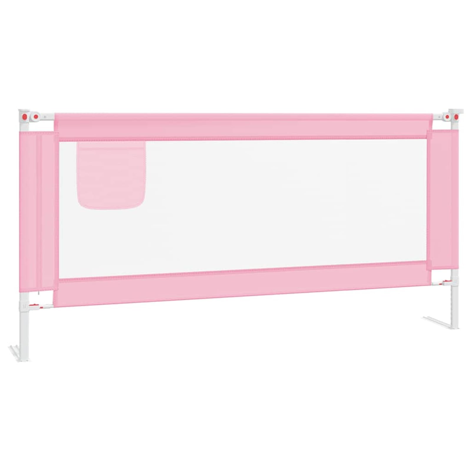Tidyard Barandilla de Cama Niños - Protección Anticaídas, Ajustable, Rosa, 190x25cm Modelo YFXLRZJ-10205ES