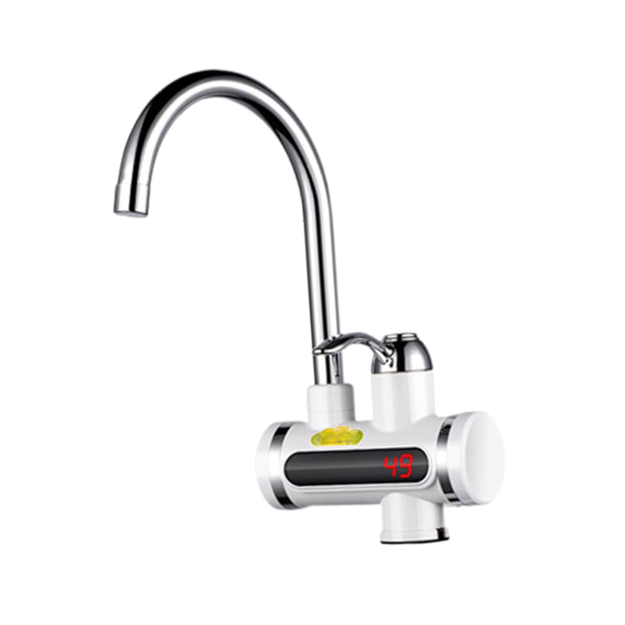Robinet cuisine chauffant avec écran LED et contrôle thermostatique
