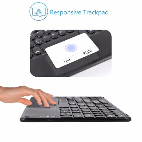 Clavier Bluetooth tactile performant pour une saisie rapide sur iPhone, iPad et PC