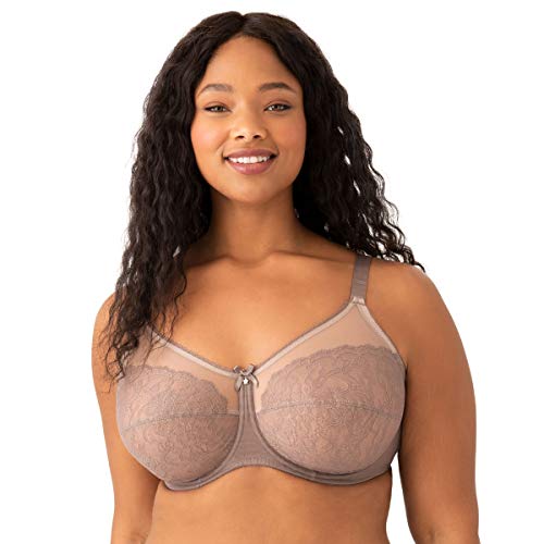 Wacoal womens Retro Chic Full Figure Underwire bras, Cappuccino, 44H US