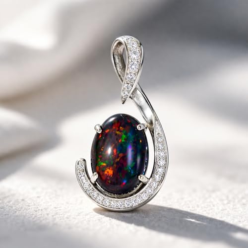 Pendentif opale noire argent 925 : évitez les bijoux ternes