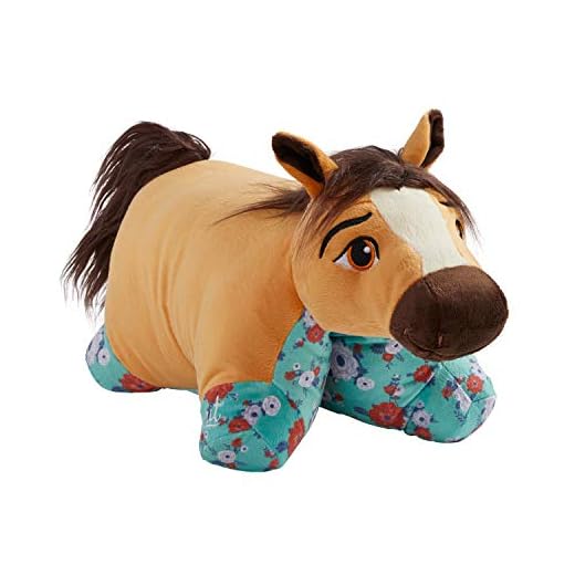 Pillow Pets NBCUniversal Spirit Riding Free- Spirit 16" Stuffed Animal Plush Toy