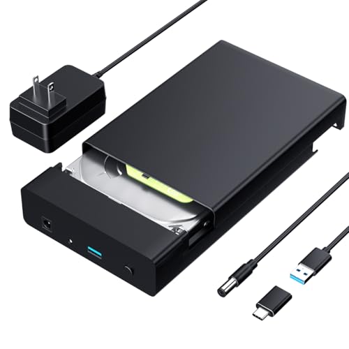 Boîtier de disque dur 3.5 pour créer votre serveur multimédia de salon avec alimentation 12V