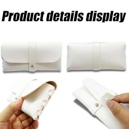 Image of Glasses storage bag Travel sunglasses myopia glasses storage bag Fashion leather storage bag