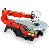 HECHT Sierra de marquetería eléctrica de 120 W para aficiones y modelismo, incluye hoja de sierra de 127 mm de largo