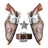 Design Créatif : Captez l' du cowboy grâce à des détails de costume culture-créatifs, renforçant l'attrait des déguisements pour jeux de rôle et fêtes. Son charme intemporel sublime toute tenue western ou événement festif.