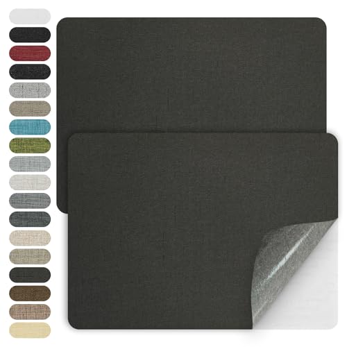 Parches de tela autoadhesivos de lino para tapizar muebles y reparar bolsos