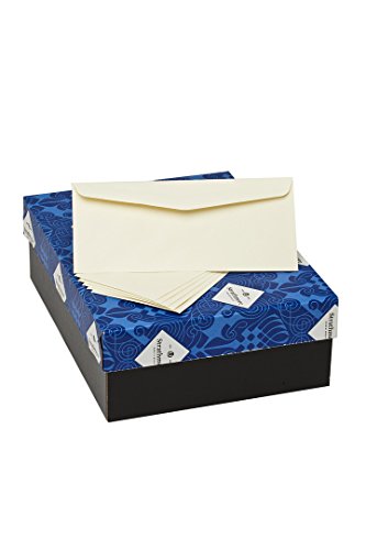 Flash Deals - 70% OFF Mohawk Home Strathmore Writing Envelopes, 10 Commercial Flap Writing 25% Cotton Wove Finish 24 lb, 4-1/8 x 9-1/2 Inch, 500 Envelopes/Box - Sold as 1 Box, Ivory (M45831)