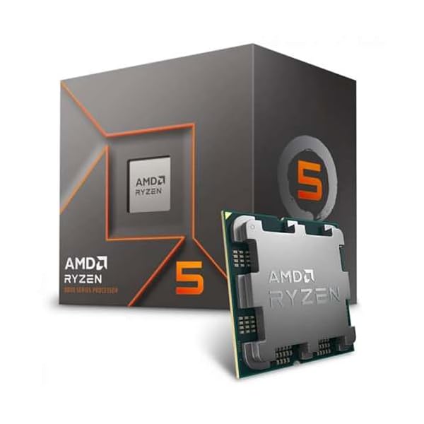 AMD Ryzen 5 8400F Procesador, 6 Core/12 threads, 65W DTP, Socket AM5