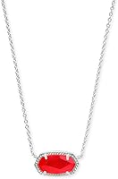 Vista 160 de Kendra Scott - Collar Elisa con dije para mujer, joyería de moda, chapado en oro de 14 quilates