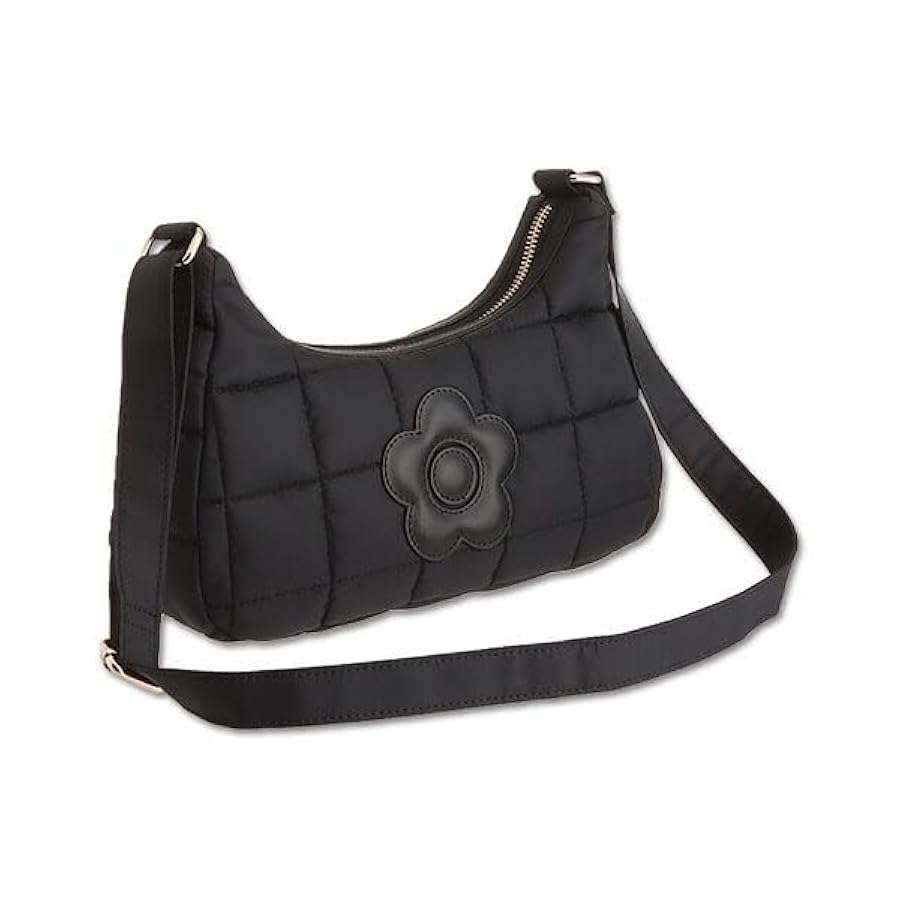 極美品 マリークワント マットサテンキルトデイジー 2WAY ショルダーバッグ マットサテンキルトデイジー2WAYショルダー - #MARYQUANT