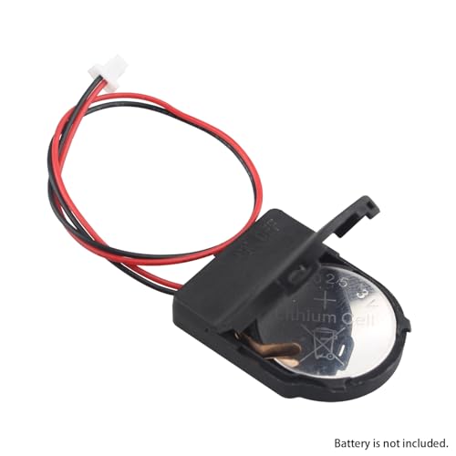 ZDE 2 Stück RTC-Batteriegehäuse Batteriestromanschluss Echtzeituhrhalter Kompatibel mit Raspberry Pi 5