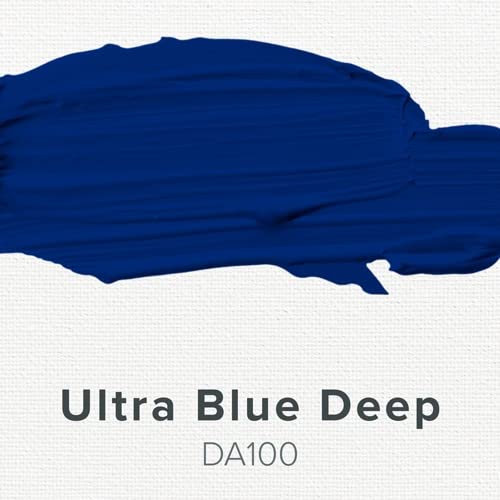 Image of DecoArt DA100-3 Americana Acrylic Paint, 2-Ounce, Ultra Blue Deep