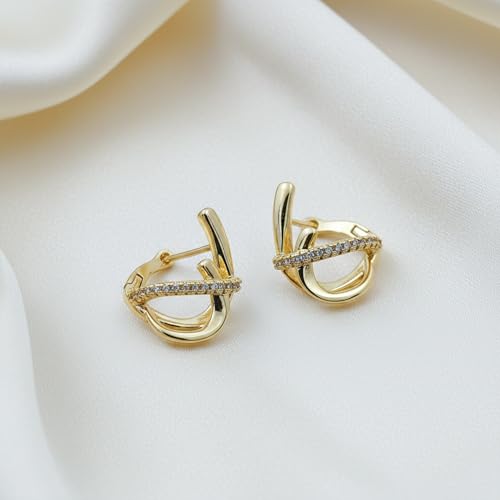 Image of Modern Dangle Earrings for Women | Chic Statement Earrings for Girls | Stylish Lightweight Fashion Jewelry for Casual, Party & Special Occasions