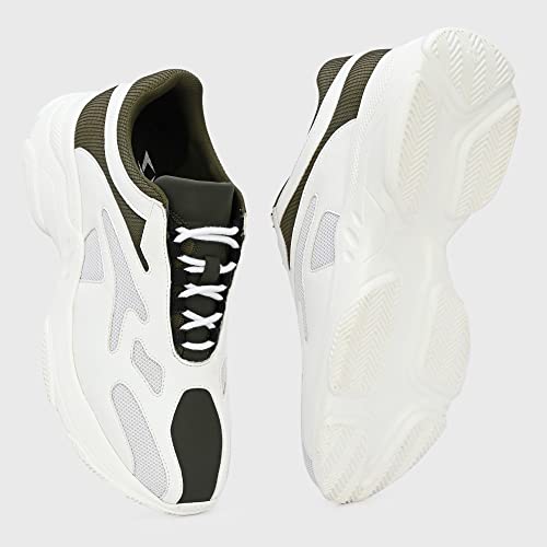 Image of Cruiser Chunky Sneaker for Men | Bold & Trendy Design | Lightweight & Comfortable with Cushioned Insole | Men's Chunky Sneakers with Attitude |Perfect for Streetwear & Casual Outfits (Flare)