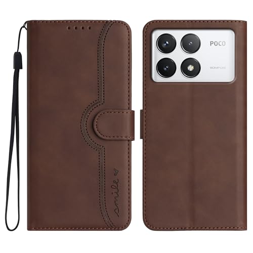 Gedurya Xiaomi POCO F6 Pro ケース 手帳型 POCO F6 Pro ケース 帽子 シェイプ シャオミ POCO F6 プロ ケース 手帳型 poco f6 pro ケース スタンド機能 Xiaomi ポコ F6 プロ ケース マグ