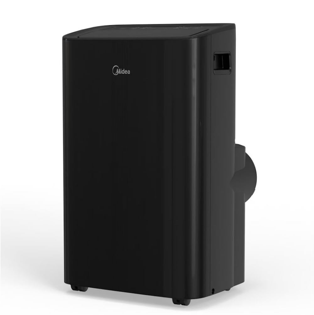 Midea 10,000 BTU DOE Smart Portable Air Conditioner 450 sq. ft., 3-in-1 Comfort: Cools, Ventilates, & Dehumidifies, Voice Control: with Alexa, Google Assistant - MAP10S1XWBL