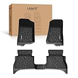 LASFIT Floor Mats for Jeep Wrangler 4XE Hybrid 2023 2022 2021, All Weather Protection TPE Car Floor