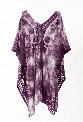 Image of Sexy Elegant Lace Beach Cover Up for Women, Bathing Suit Cover Up, V-Neck Swimsuit Coverup for Poolside, Seaside and Party