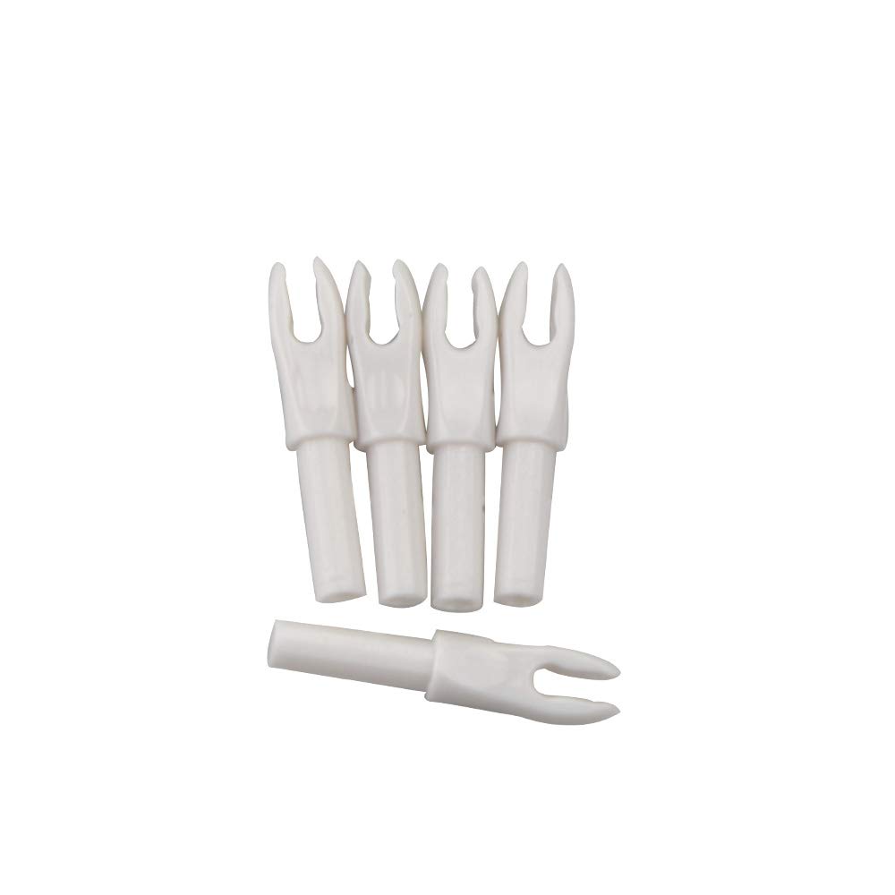 50Pcs Tir à l'arc Flèche Encoche Encoche de la Flèche en Plastique Arrow Nocks de Remplacement pour Les flèches Accessoires