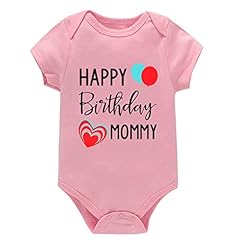 Pink Shirt Red Love -Happy Birthday Mommy