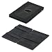 Produktbild Garzini Magic Wallet, RFID Geldbeutel für Herren aus echtem Leder mit Platz für 8 Karten, Mini Geldbörse als Geschenk für Männer, mit Ausweisfenster, Carbon Black