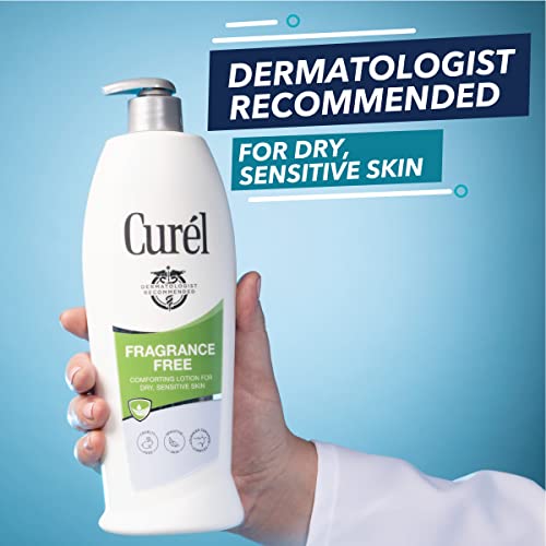 Curél Fragrance Free Comforting Body Lotion, Body And Hand Moisturizer For Dry, Sensitive Skin, 13 Ounce, With Advanced Ceramide Complex, Repairs Moisture Barrier #TOP2
