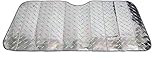 Multifuncionalidad: un gran parasol resistente para ventana delantera y parasol para parabrisas en todo tipo de clima. En verano ofrecerá protección contra el sol, los rayos UV y la acumulación de calor. Los rayos nocivos reflectantes del sol, disminuyendo significativamente las temperaturas de efecto invernadero abrasador. Con su diseño ultra grueso, también se puede utilizar como manteles de mesa de camping, tapetes de yoga, colchón de tienda de campaña, alfombrillas de coche para mascotas y tapete de gateo para bebés al aire libre.
