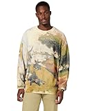 Desigual Homme 25smjf05 Sweatshirt, Vert, S EU