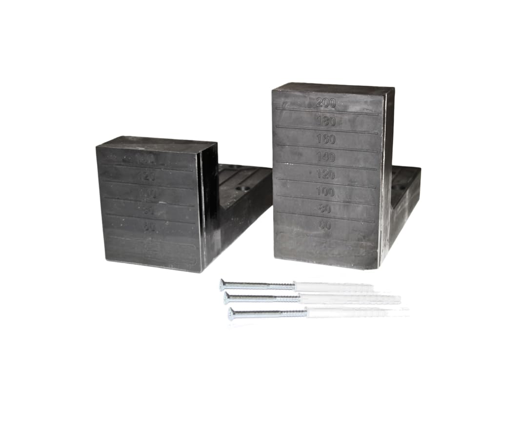 Equerre de fixation TRAWIK PU 60-200mm pour déport de garde corps en tableau et façade, rail de volet coulissant, gond de volet (ITE)